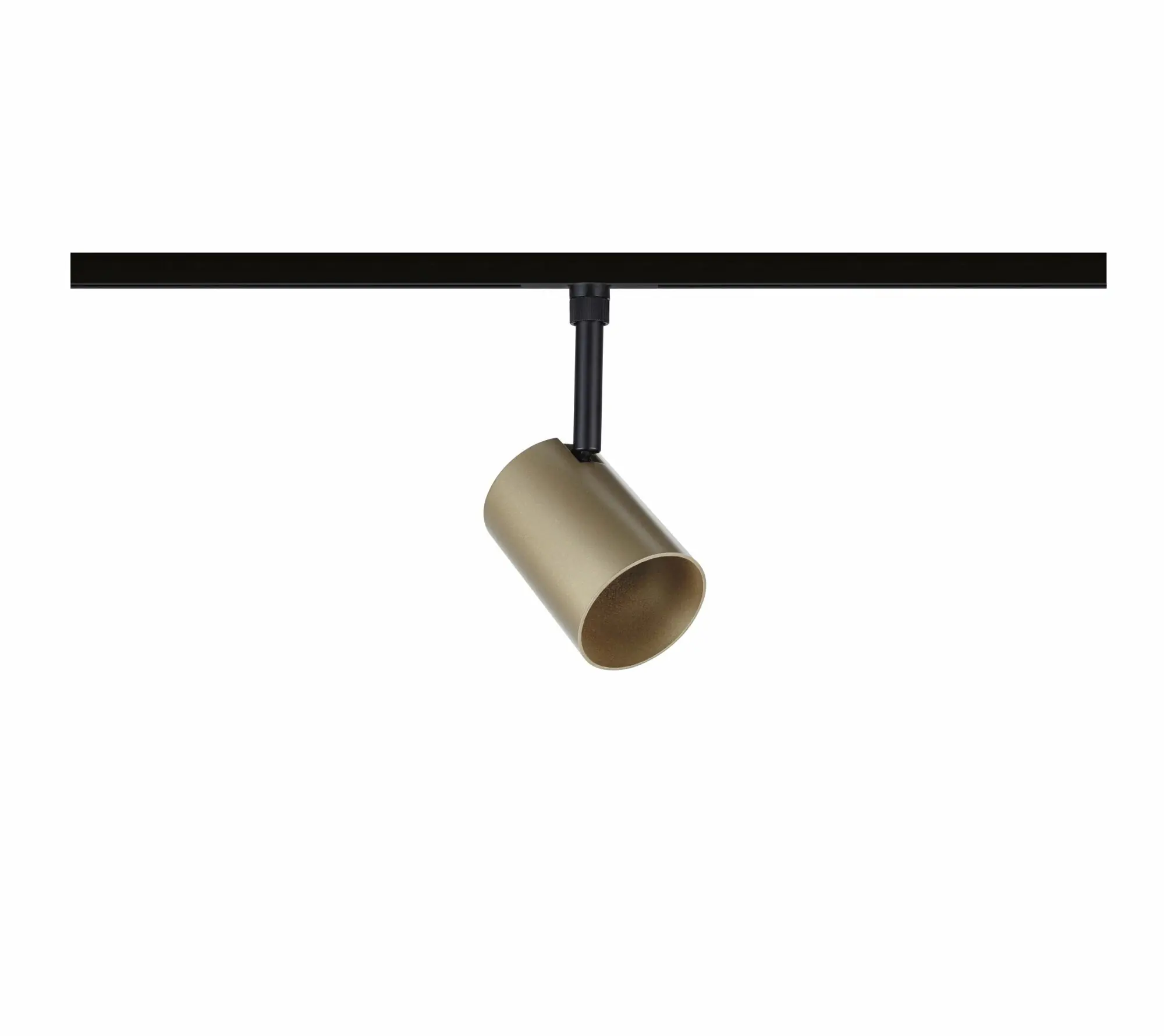 Paulmann URail Deckenleuchte 1er Spot Luxe Ø 6,5 x 14,5 cm schwarz-gold matt
