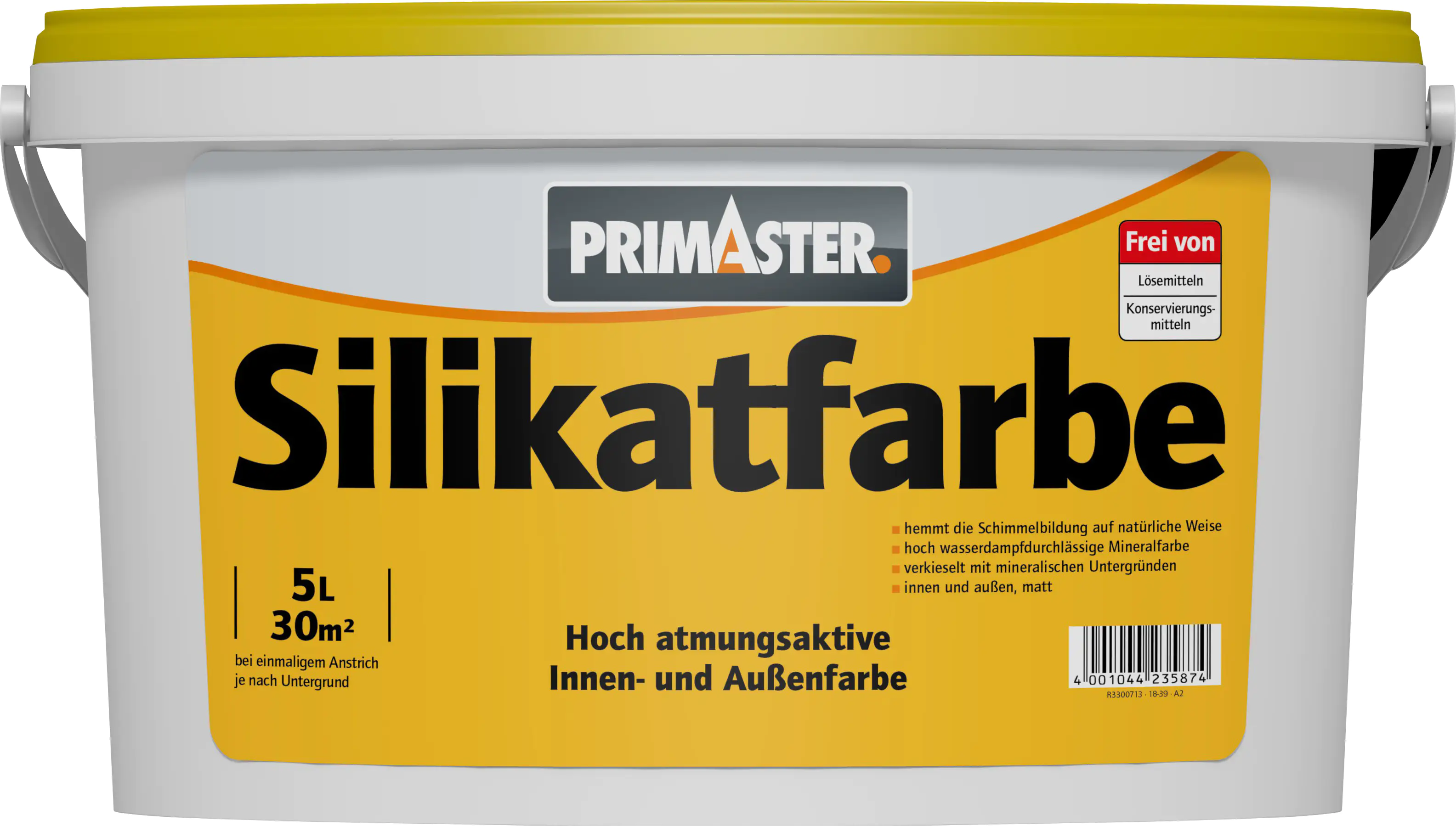 Primaster Silikatfarbe 5 L weiß Primaster Silikatfarbe 5 L weiß