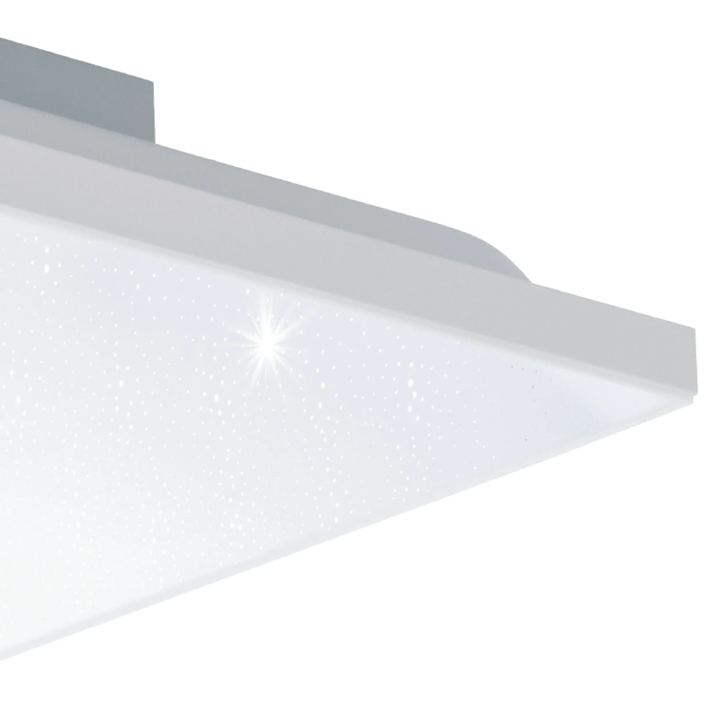 Eglo LED Deckenleuchte Calemar-S weiß 28,7 x 28,7 cm mit Kristalleffekt Eglo LED Deckenleuchte Calemar-S weiß 28,7 x 28,7 cm mit Kristalleffekt
