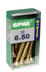 Spax Universalschraube 6.5 x 50 mm PZ 3 - 10 Stk.