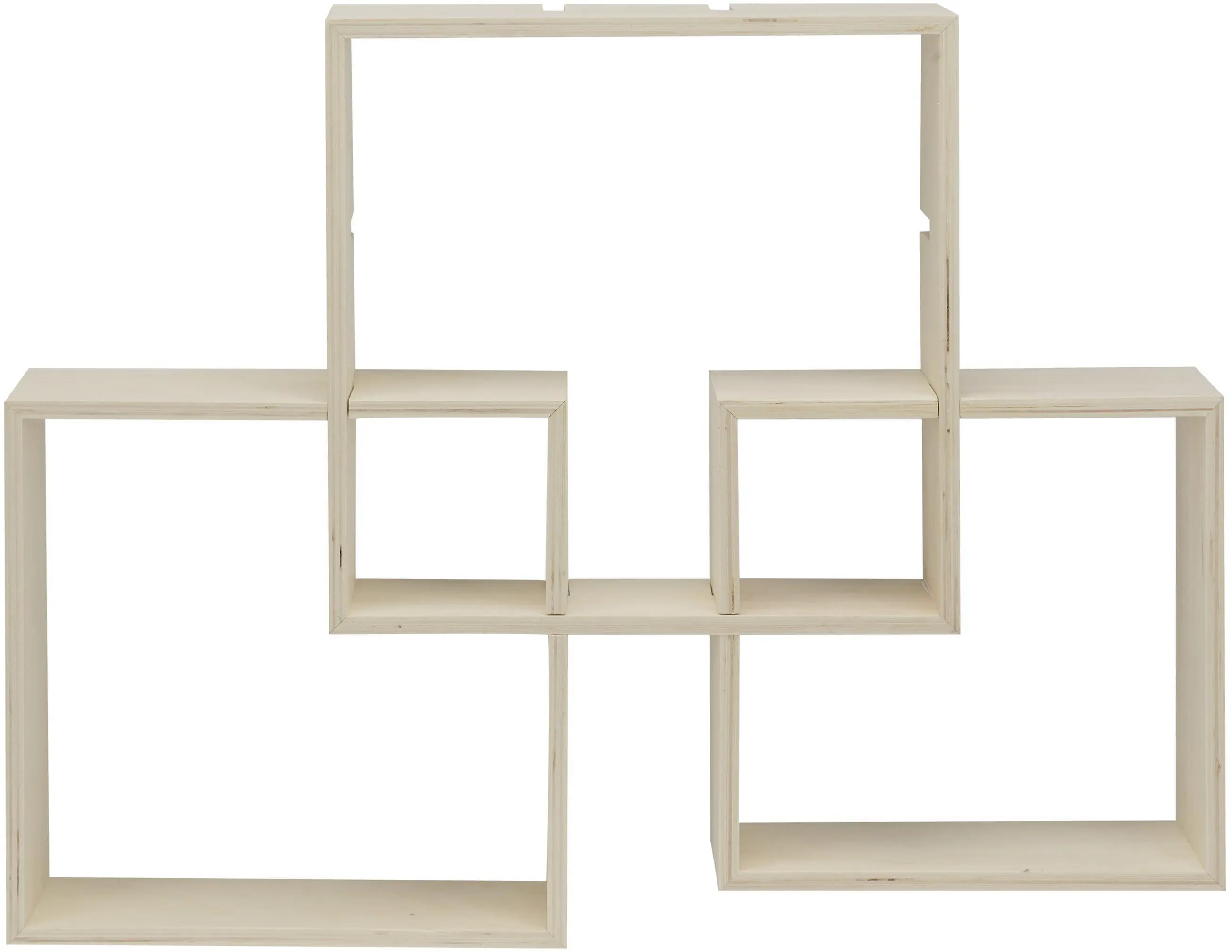 Glorex Design-Rahmen Holz Quadrat 3 Stück