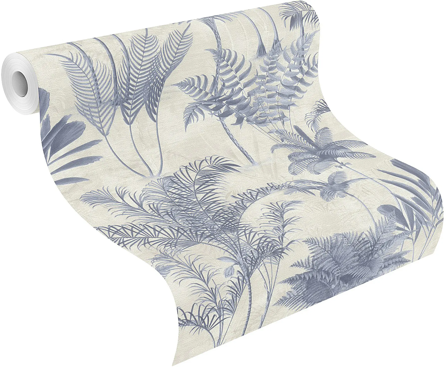 Rasch Vliestapete 555127 Blau-Indigo Muster & Motive 10,05 m x 0,53 m