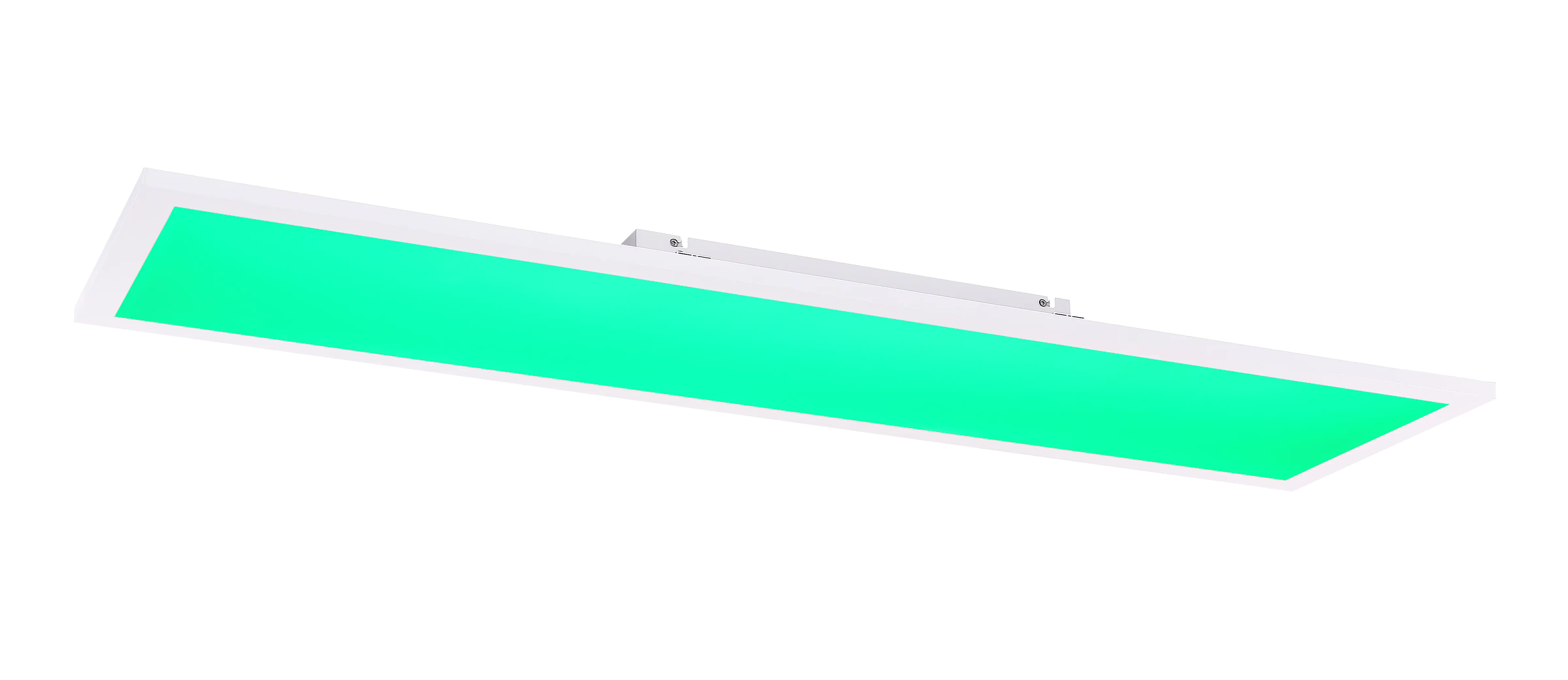 9007371398676_7 Globo LED Deckenleuchte Rosi weiß 120 x 30 cm RGBW, dimmbar