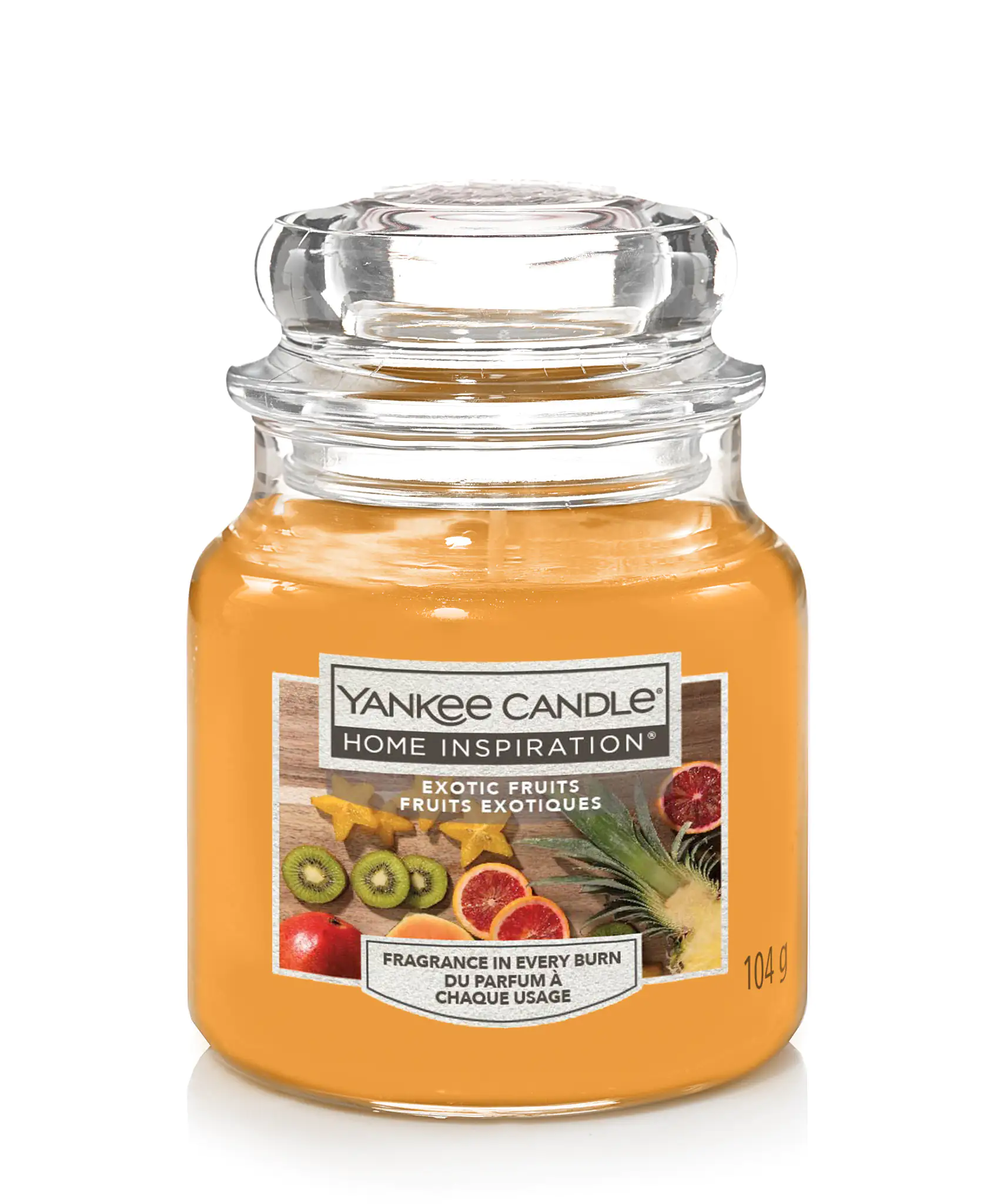 Yankee Candle Duftkerze Kleines Glas Exotic Fruits 104 g, orange Yankee Candle Duftkerze Kleines Glas Exotic Fruits 104 g, orange