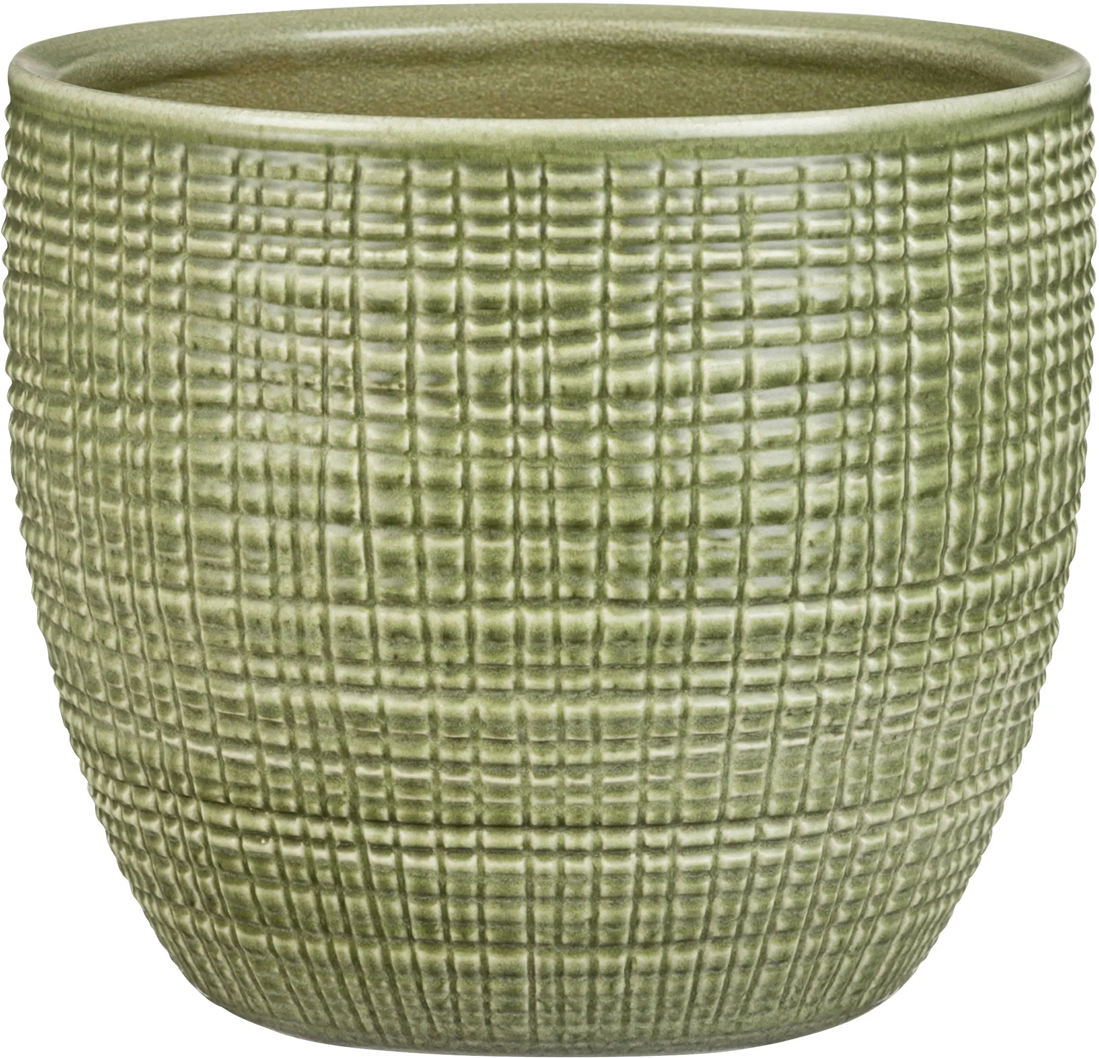 Scheurich Übertopf Serie 866 Ø 16 x 14 cm kaki