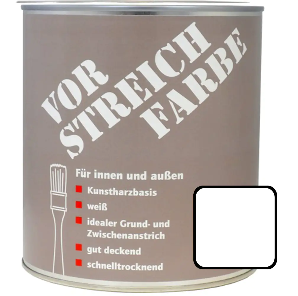 Vorstreichfarbe 2 L weiß matt