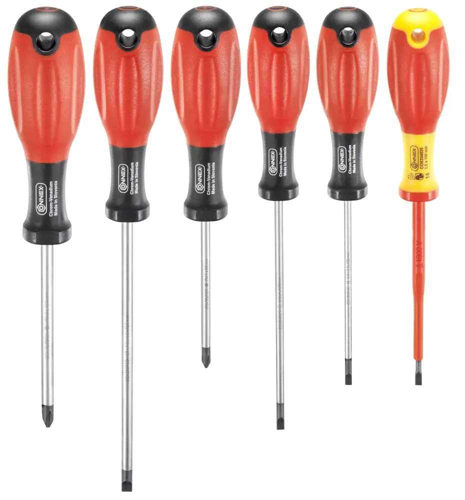 Schraubendrehersatz 6-teilig sortiert