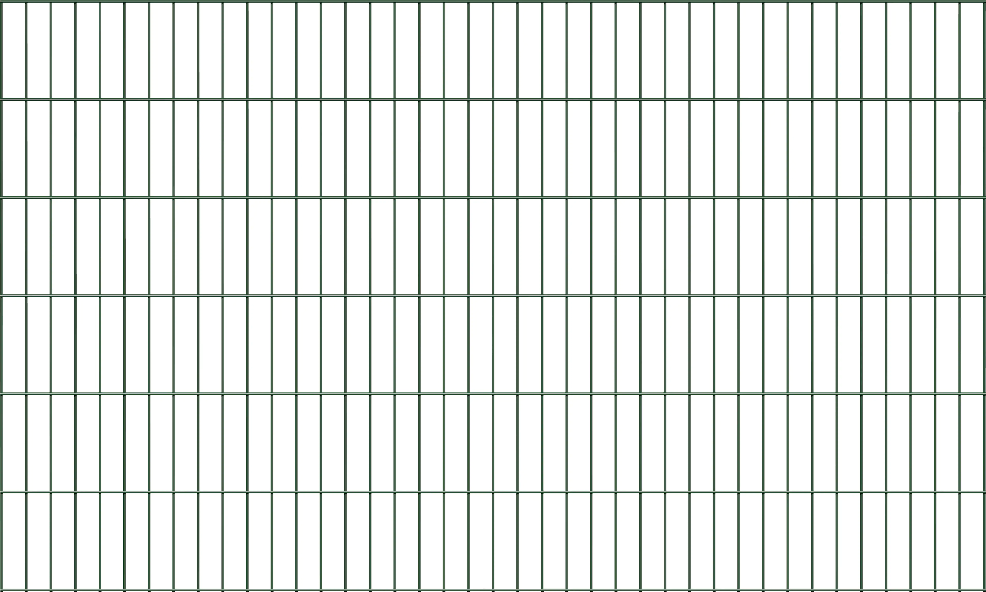 Alberts Doppelstab-Gittermatte 2 m 120 hoch cm, Typ 6/5/6 grün