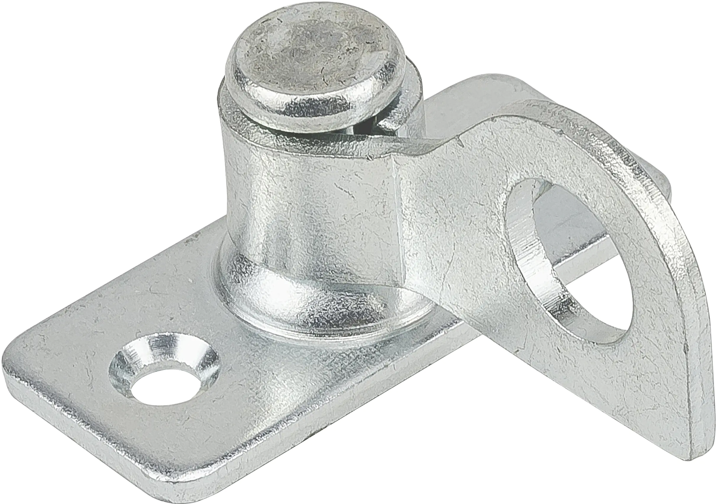 Vormann Vorreiber auf Platte verzinkt 45 x 20 mm