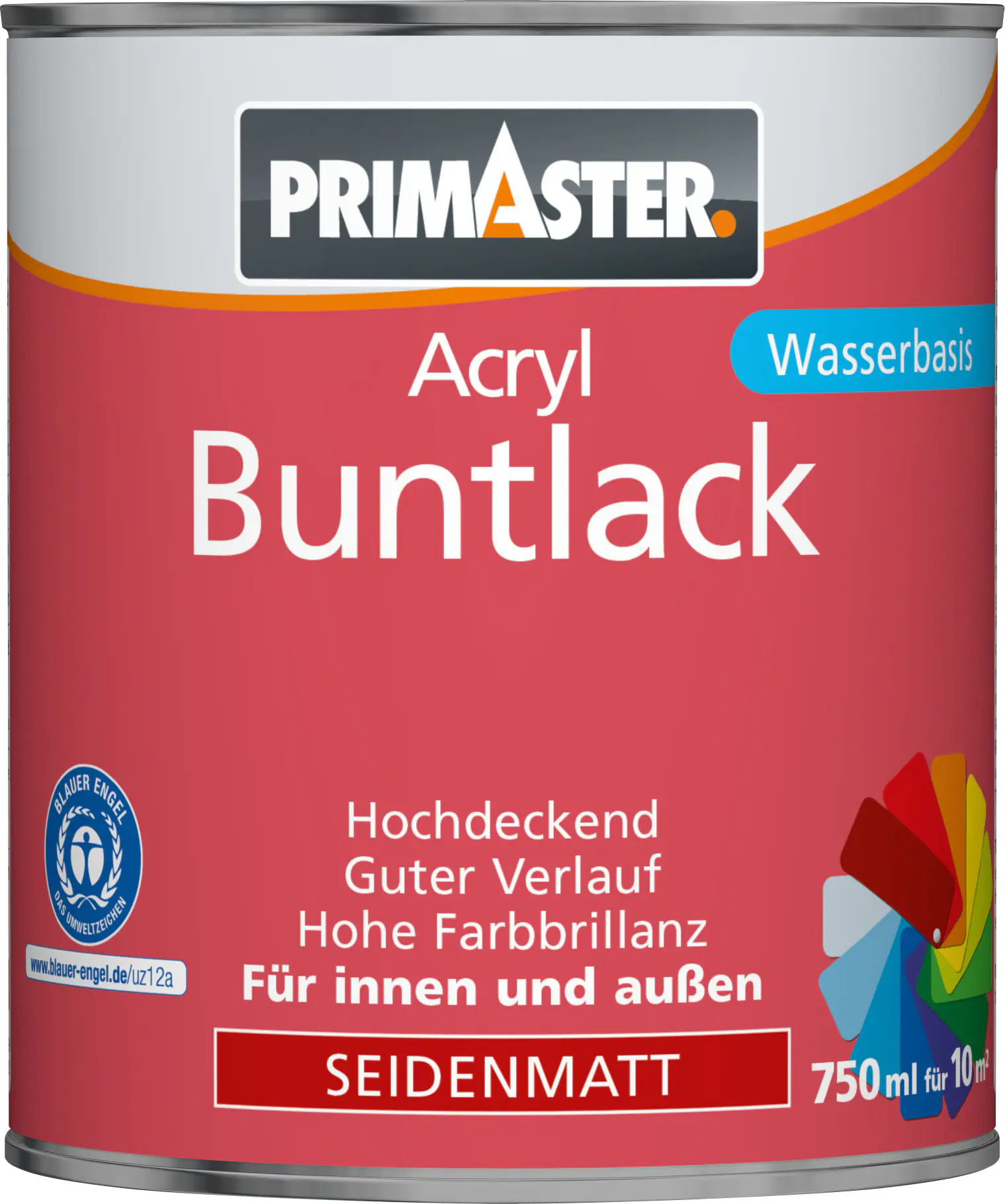 Primaster Acryl Buntlack RAL 1015 750 ml hellelfenbein seidenmatt