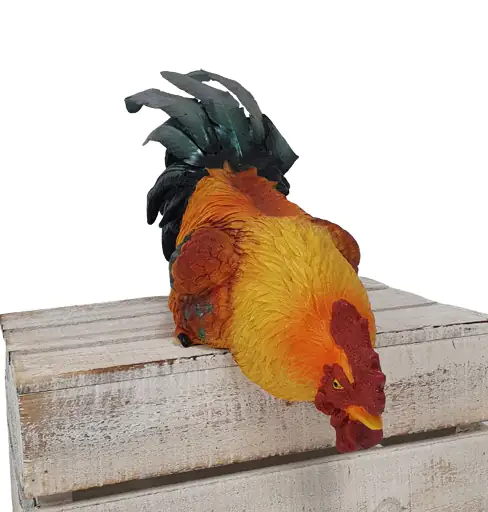 Dekofigur Hahn 16,5 x 14 x 40 cm