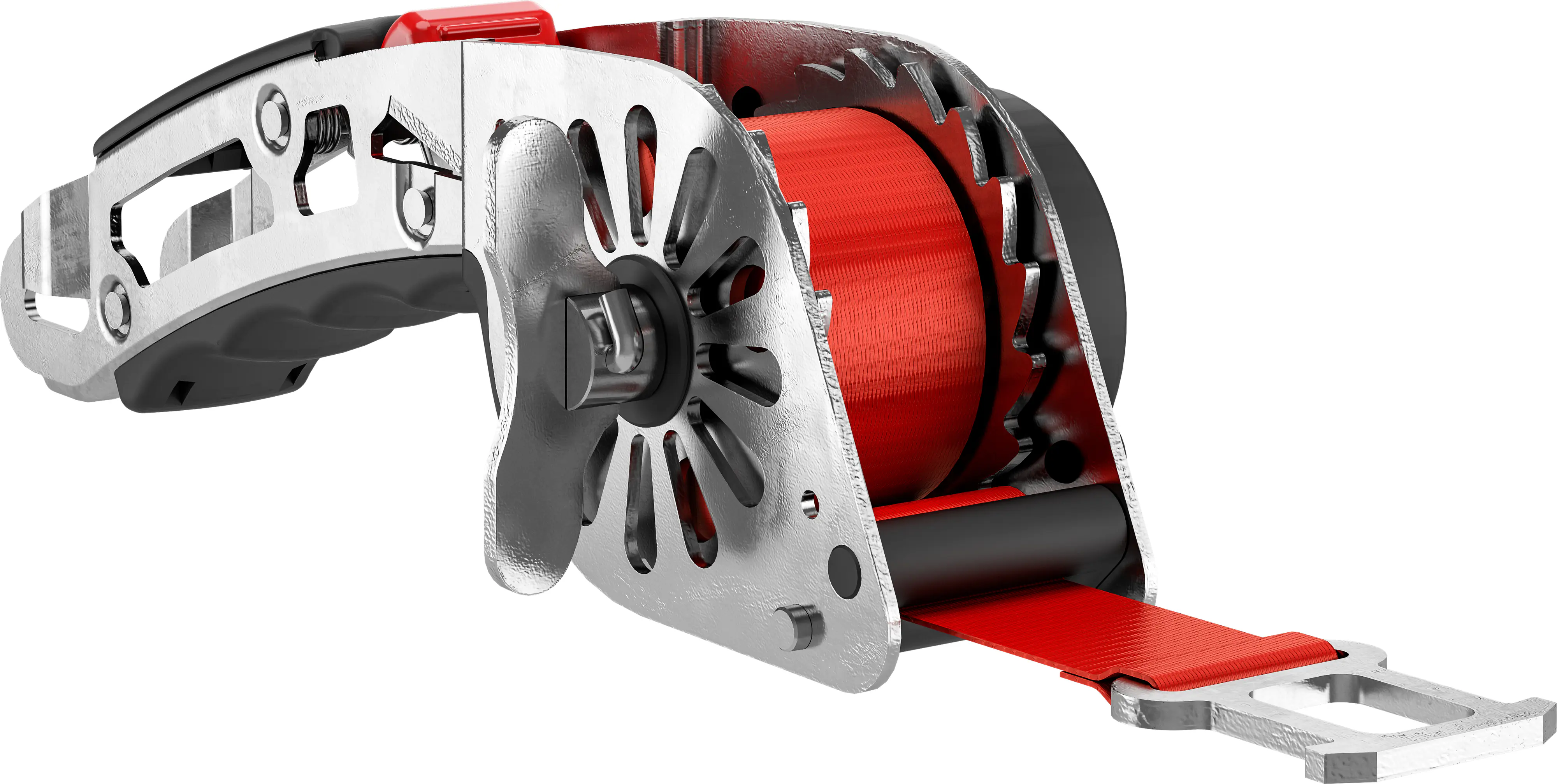 QUICKLOADER® Spanngurt Grip 25 mm x 2,5 m 1 Stück rot QUICKLOADER® Spanngurt Grip 25 mm x 2,5 m 1 Stück rot