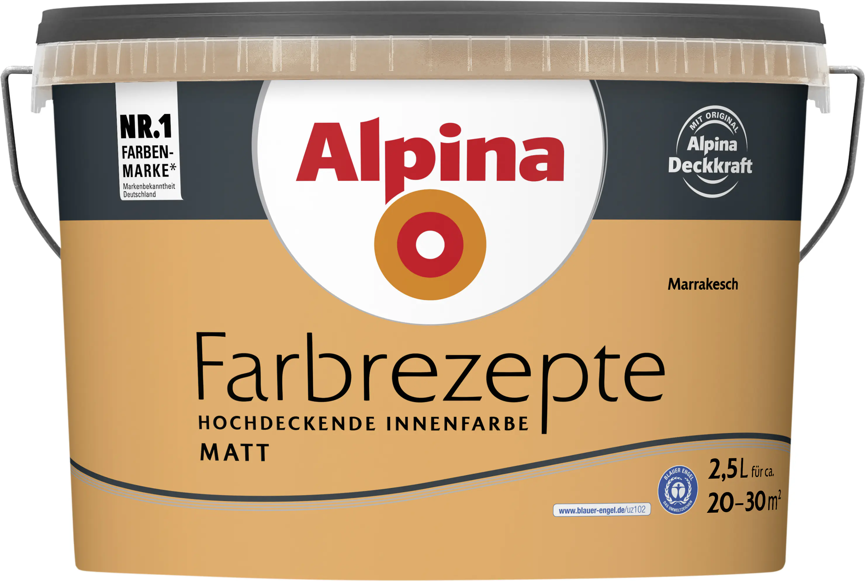 Alpina Farbrezepte Wandfarbe Marrakesch matt 2,5 L