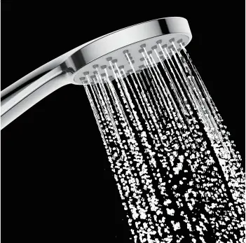 Trendline Handbrause 1 Strahlart Water Simple wassersparend chrom/weiß 