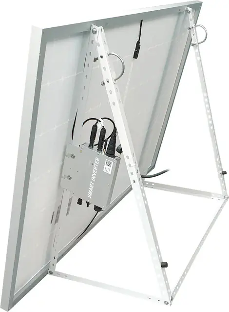 Schwaiger Solar Balkonkraftwerk 600 Watt Wifi fähig, mit Aufständerung