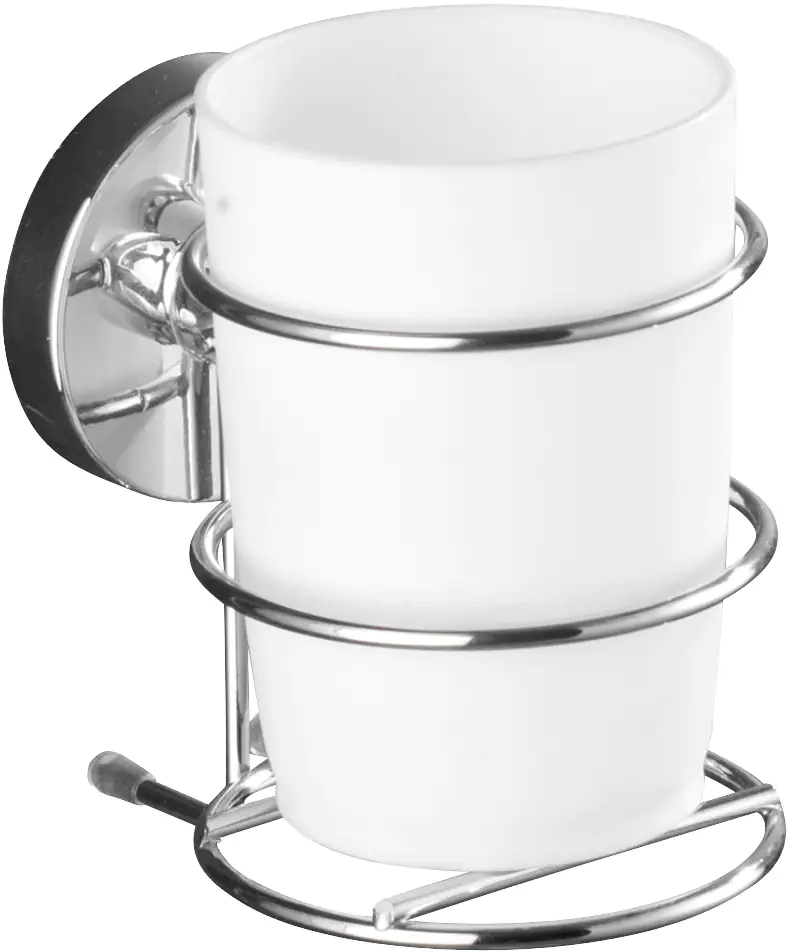 4008838137550_2663195 Wenko Vacuum-Loc Zahnputzbecher Milazzo chrom