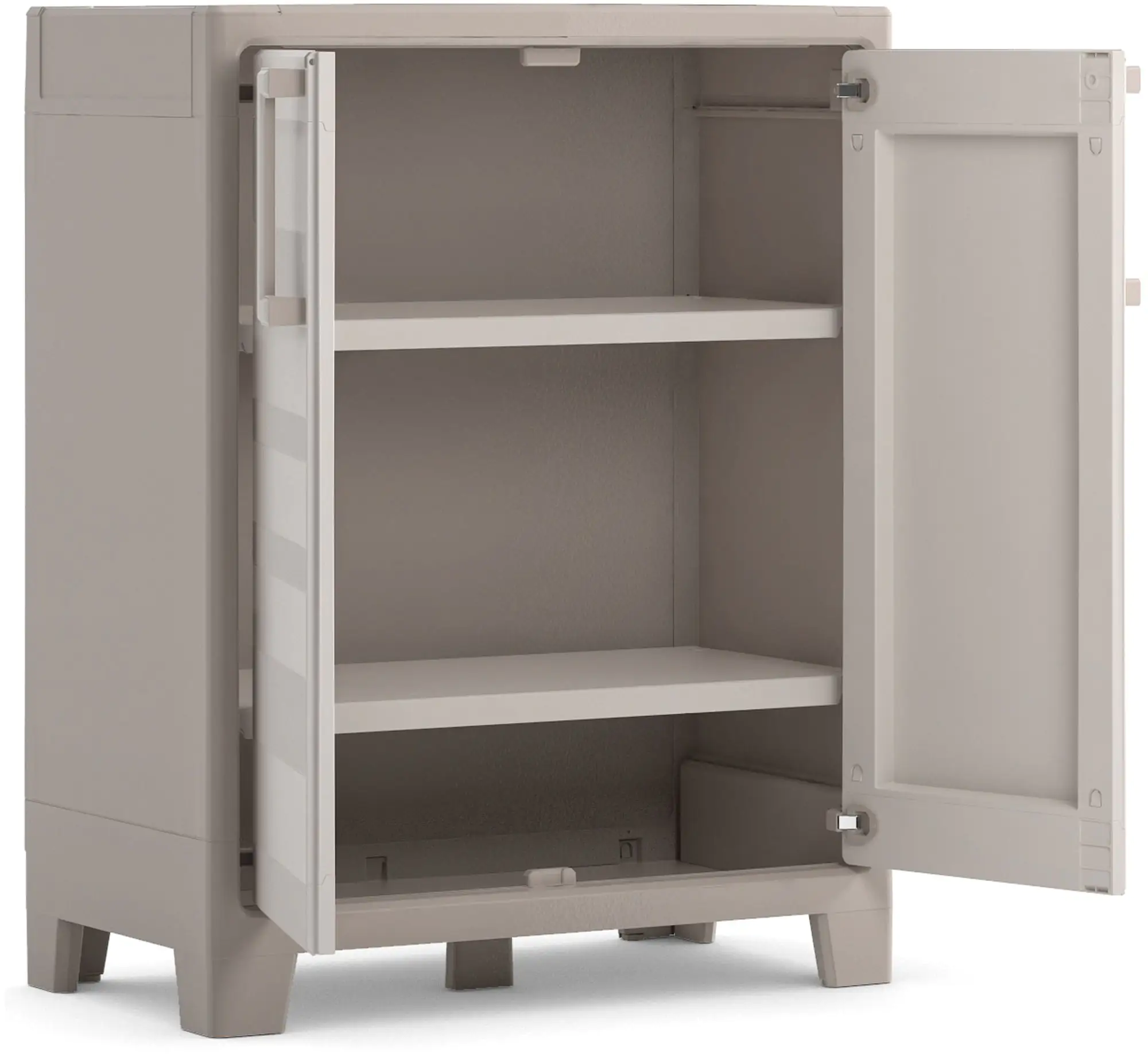 Kis Kunststoffschrank Gulliver Nieder 100 x 80 x 44 cm beige Kis Kunststoffschrank Gulliver Nieder 100 x 80 x 44 cm beige