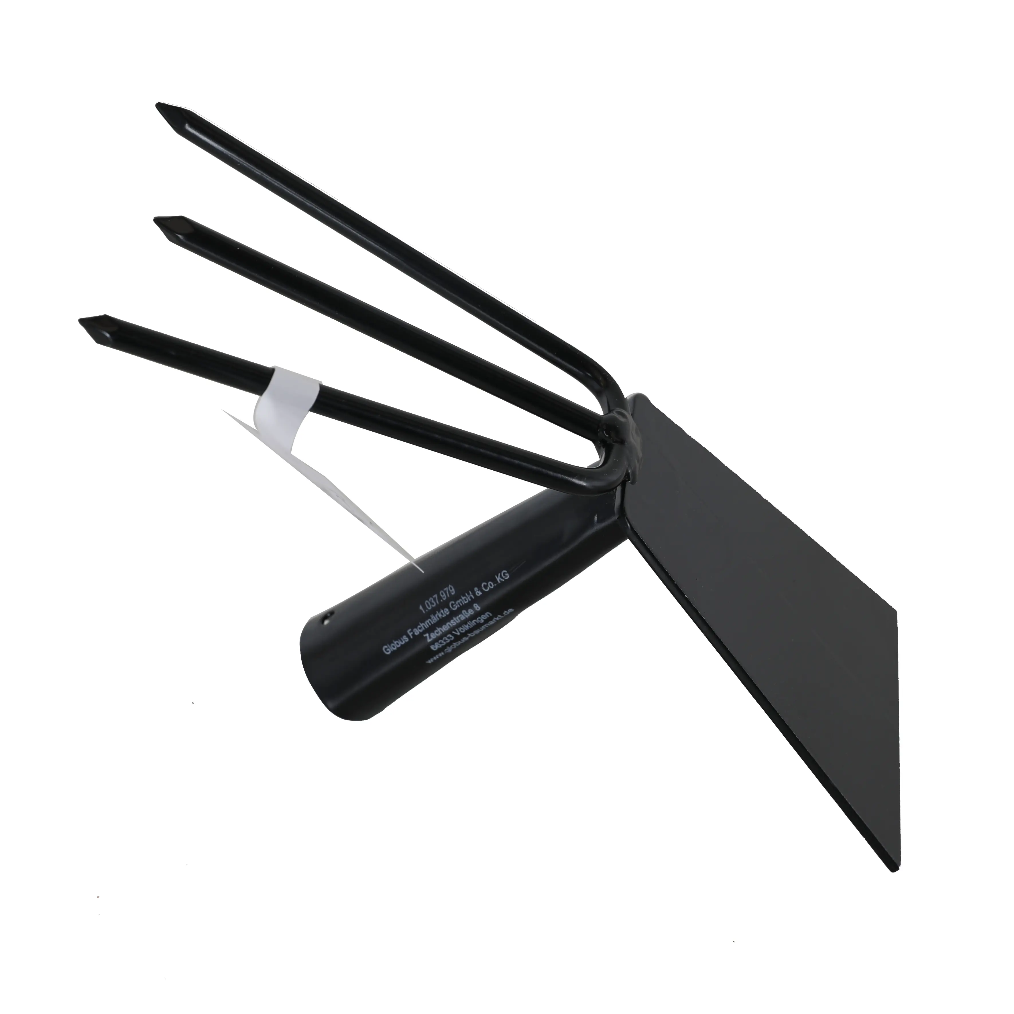 Primaster Doppelhacke 7,5 cm ohne Stiel schwarz