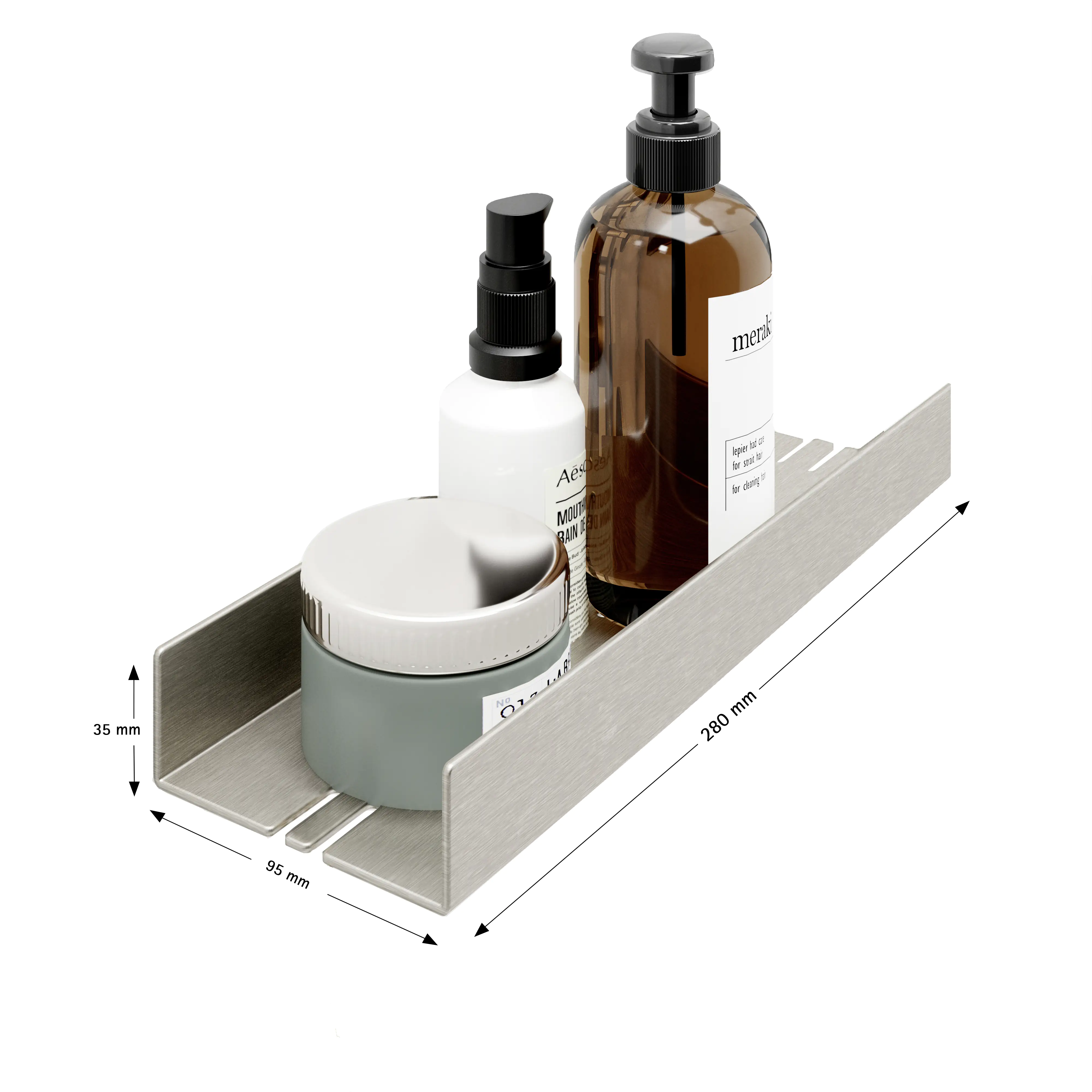 Schulte Duschablage zum Kleben Größe S
