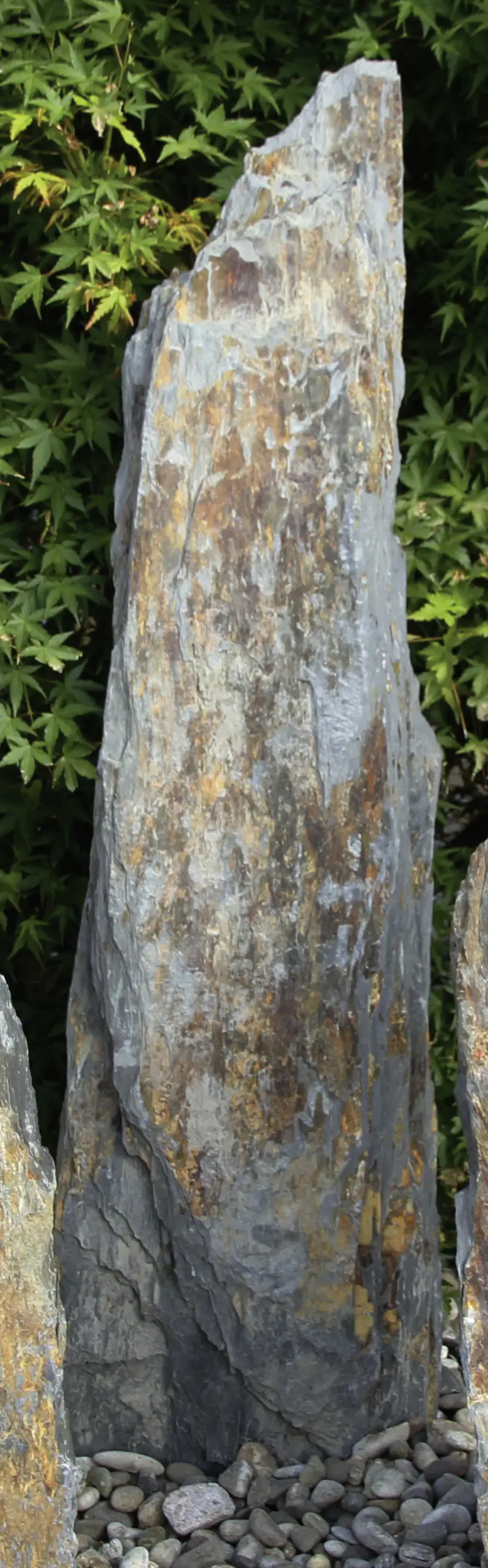 Silex Naturschiefersäule 100-120 cm rot-braun, 100 - 120 cm