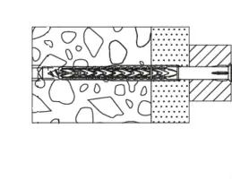 Fischer Langschaftdübel FUR 8.0 x 80 mm - 4 Stück
