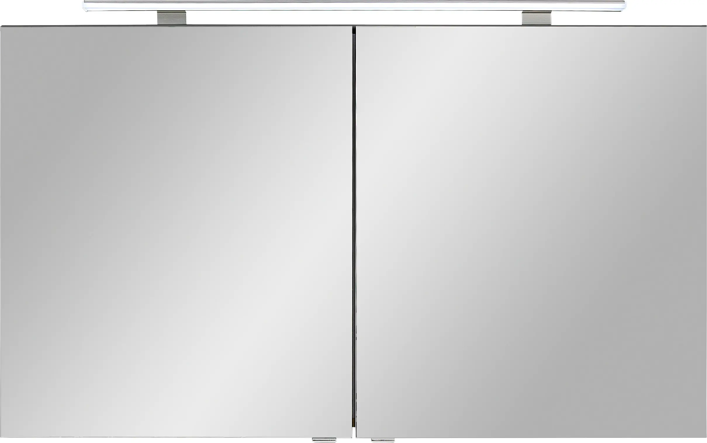Primaster Spiegelschrank Düsseldorf mit Beleuchtung grau 120 x 70 cm