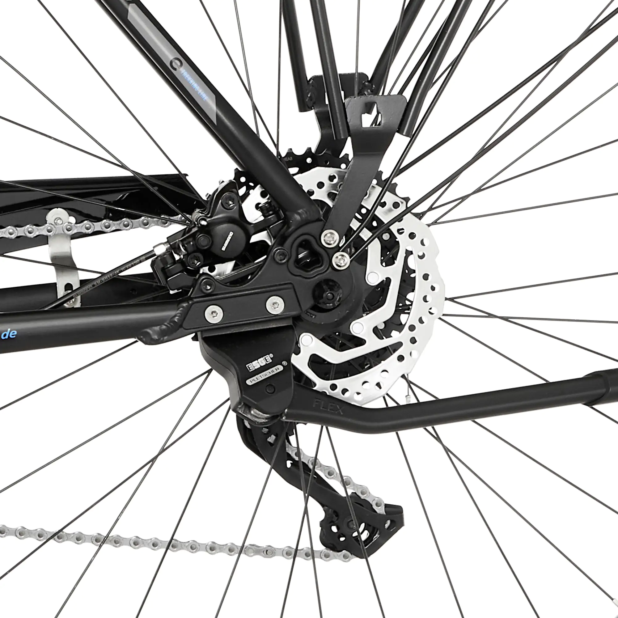 Fischer E-Bike Trekking Viator ETH 1861 Herren 28 Zoll 10-Gang 557 Wh schwarz matt 62495 Fischer E-Bike Trekking Viator ETH 1861 Herren 28 Zoll 10-Gang 557 Wh schwarz matt 62495