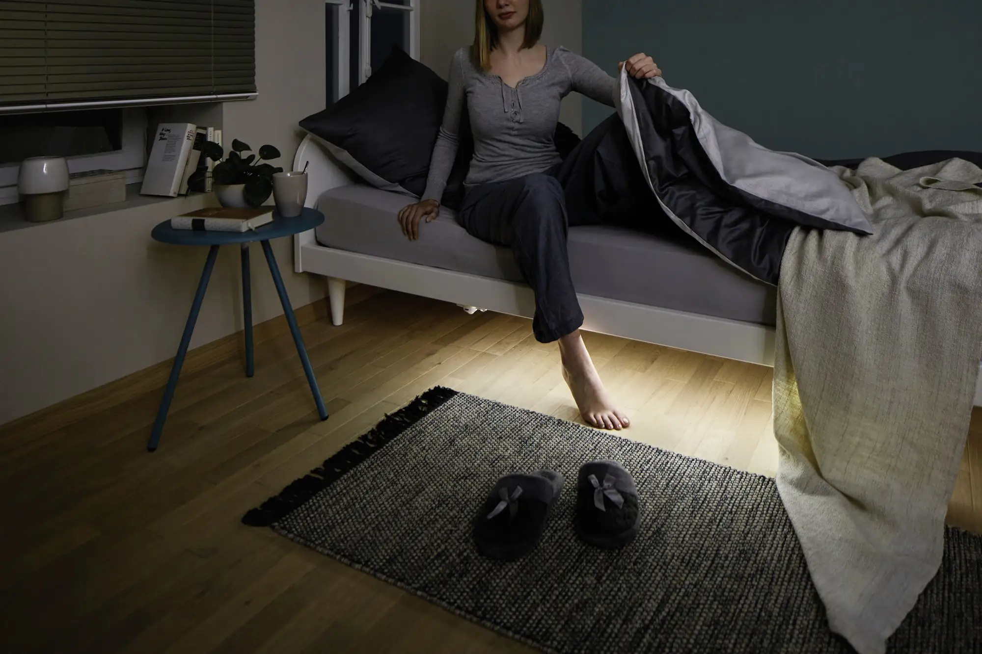 Paulmann MaxLED 250 LED Stripe Night Comfort Set für Doppelbett