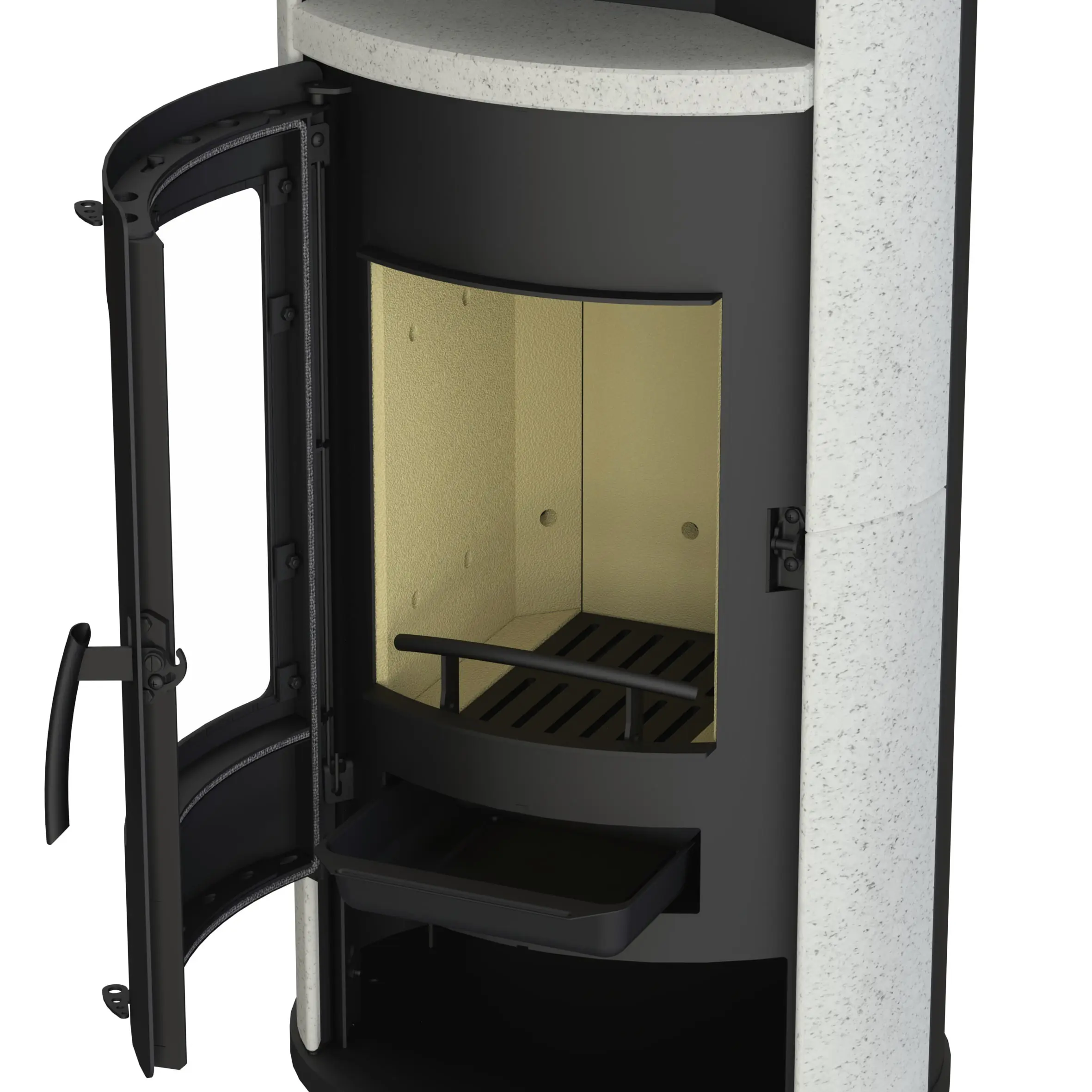 Thermia Kaminofen Olympus Kalkstein 7 kW