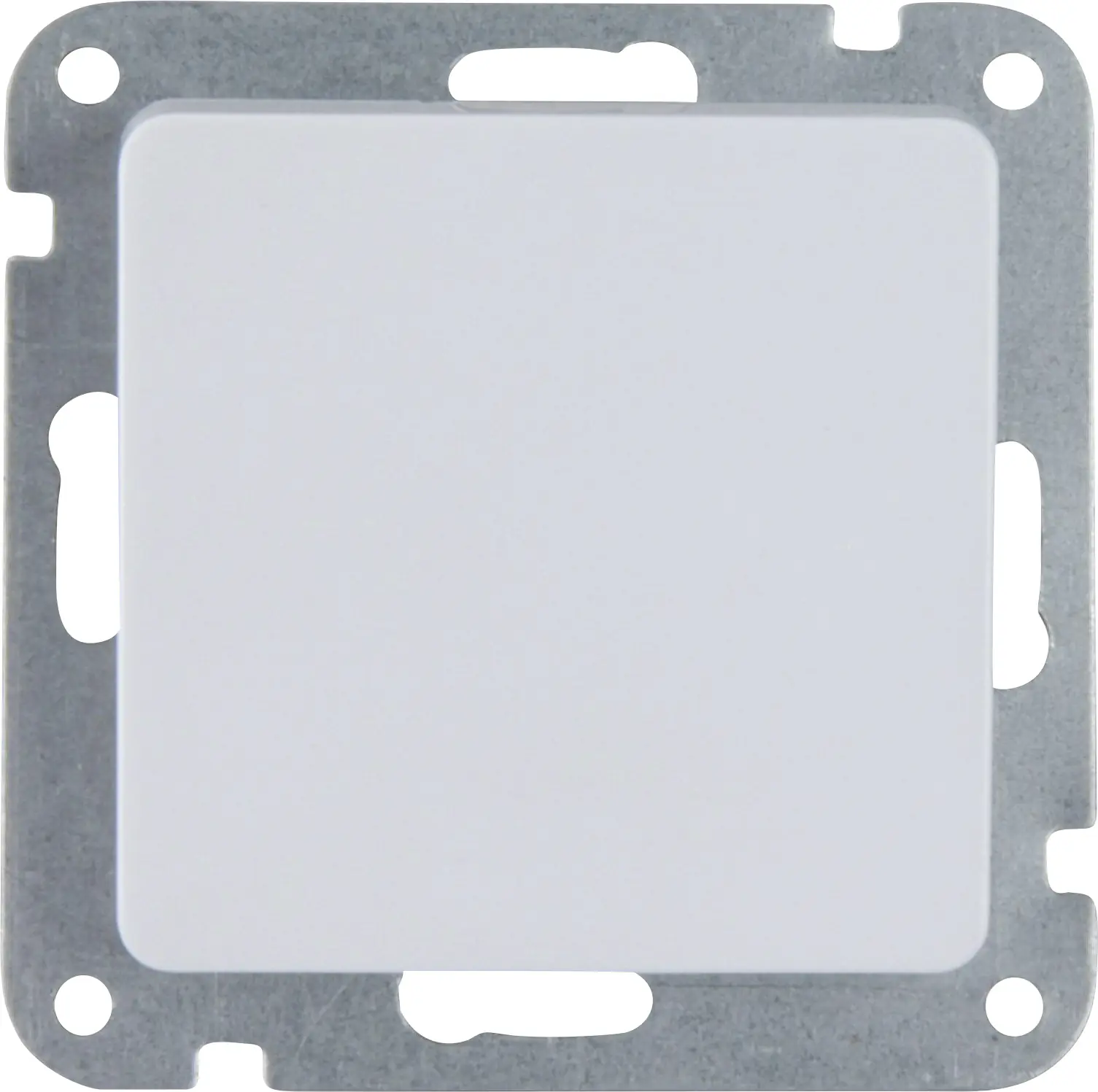 Unitec Taster mit Wippe ultraweiß, Serie Genua