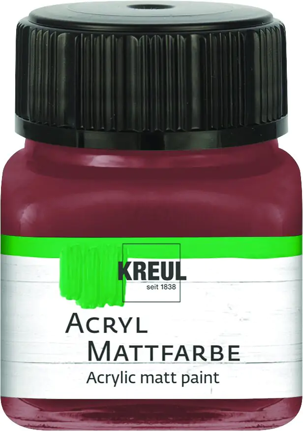 Kreul Acryl Mattfarbe rehbraun 20 ml