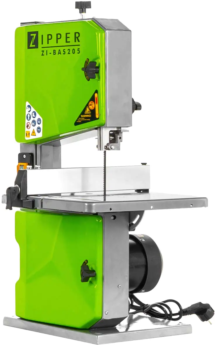 9120039233529 Zipper Holz-Bandsäge ZI-BAS205 250 W Sägebandlänge 140 mm
