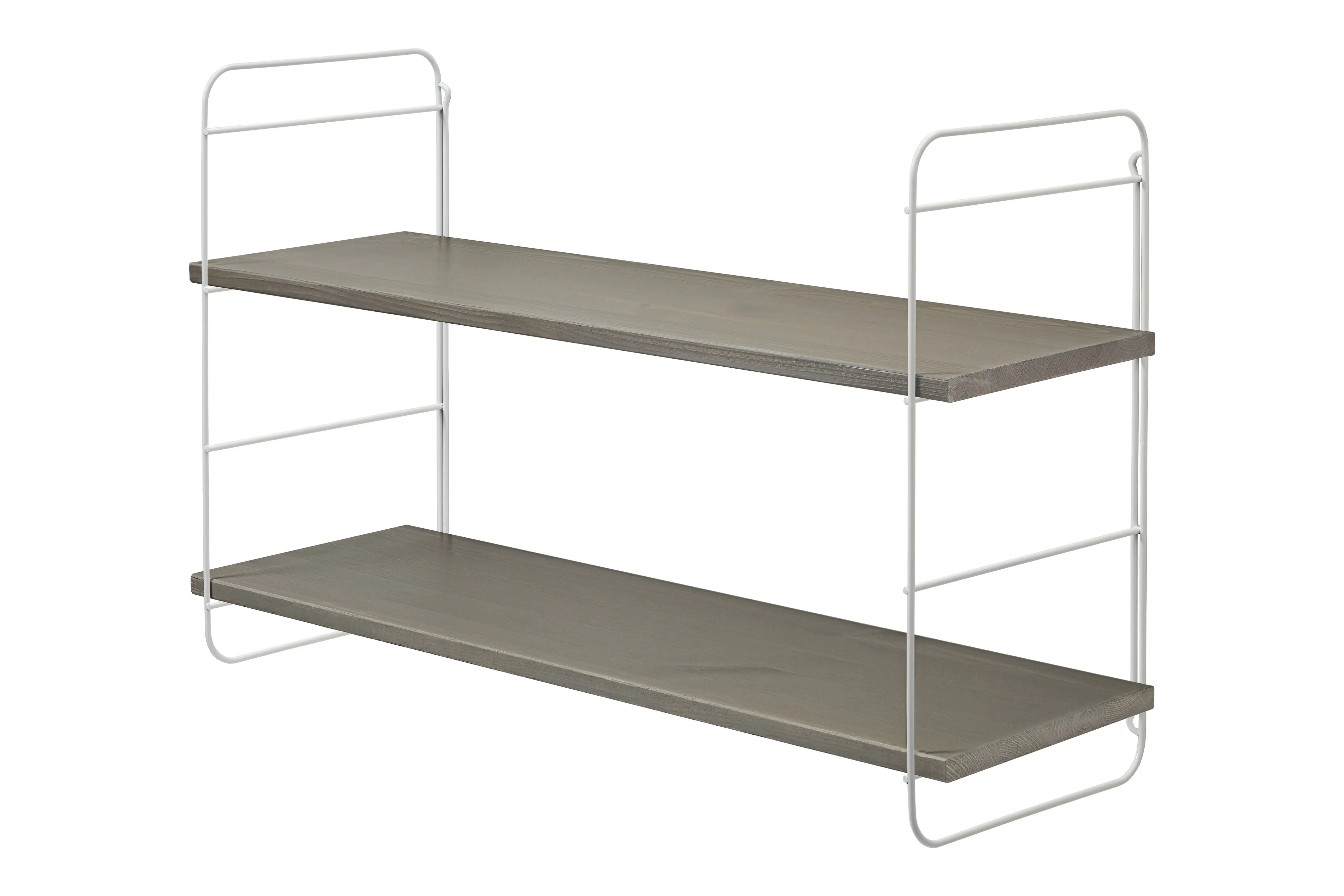 Dolle Wandregal Scala 80 x 45 cm kiefer grau/weiß