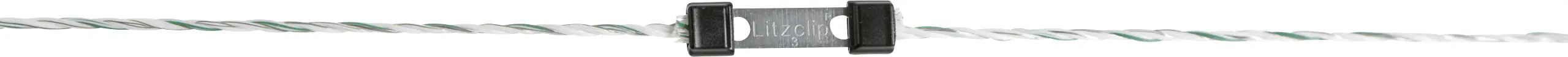 Kerbl Litzclip Litzenverbinder 3mm gerade aus Edelstahl 10 Stück