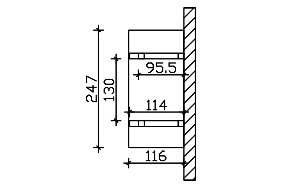 SKAN HOLZ Vordach Siegen Typ 4 247 x 116 cm, natur SKAN HOLZ Vordach Siegen Typ 4 247 x 116 cm, natur