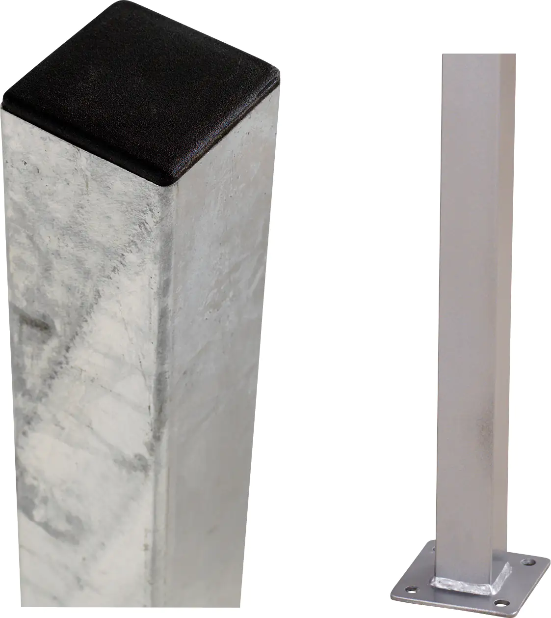 Stahlpfosten 132 cm, 45 x 45 mm