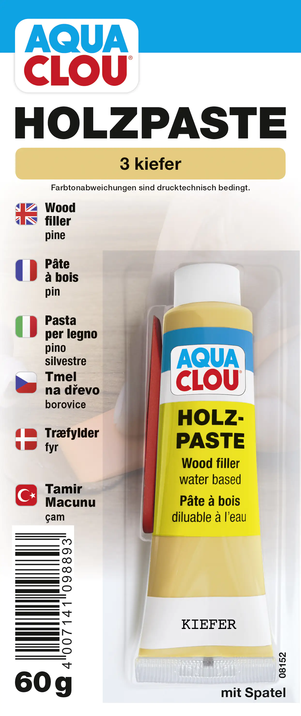 Clou Holzpaste 60 g kiefer