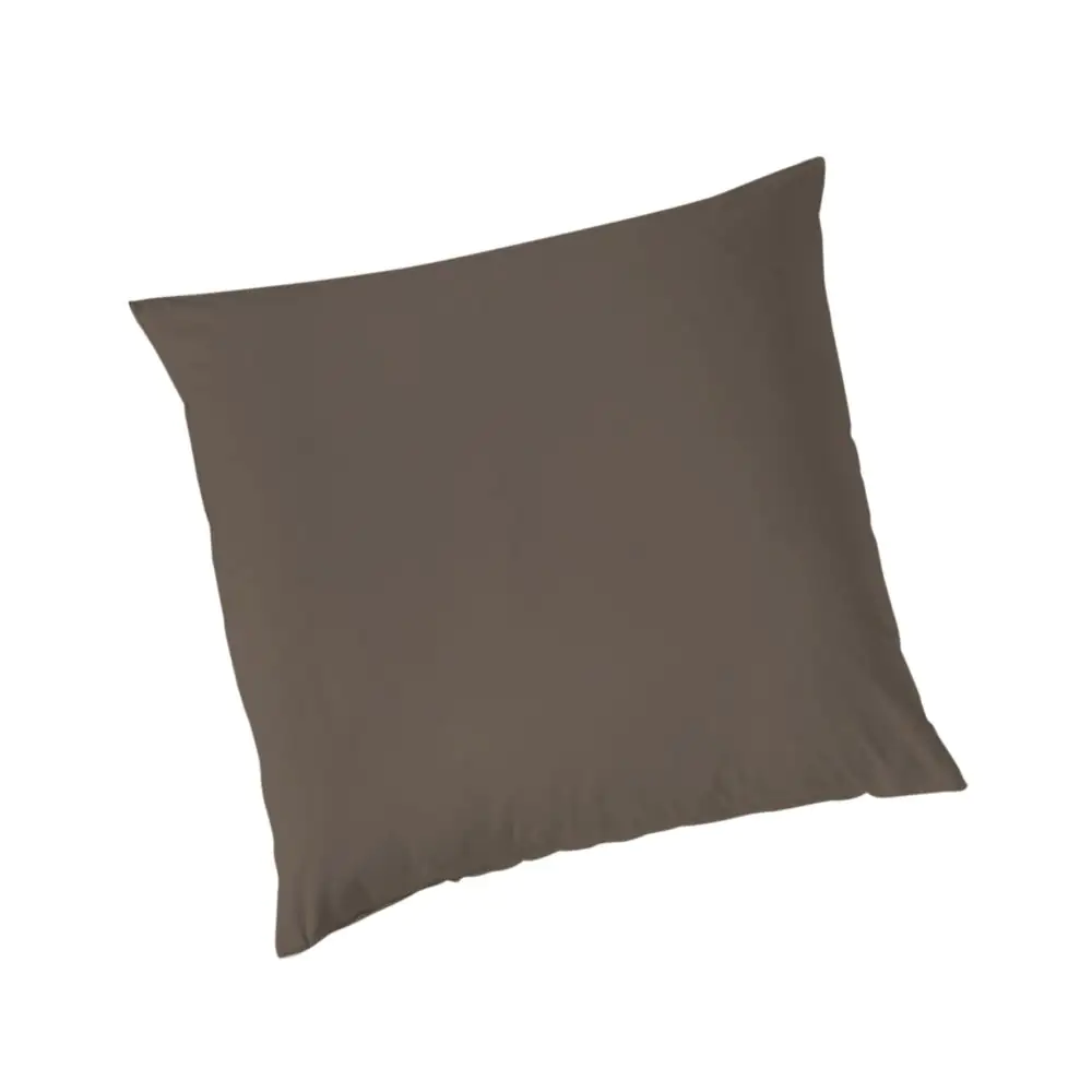Vario Kissenbezug Jersey dunkelbraun, 40 x 40 cm Vario Kissenbezug Jersey dunkelbraun, 40 x 40 cm