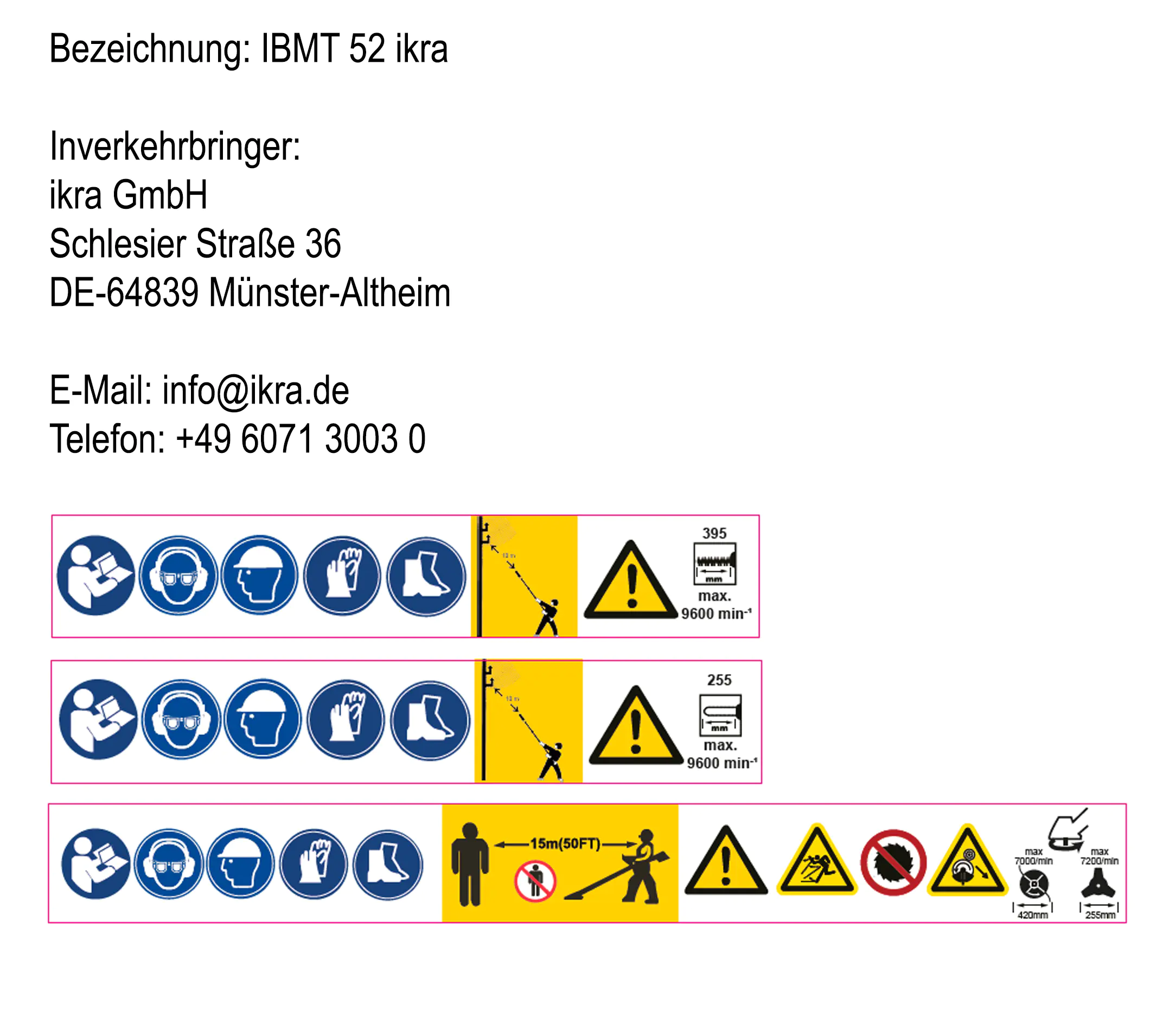Ikra Benzin Multitool IBMT 52
