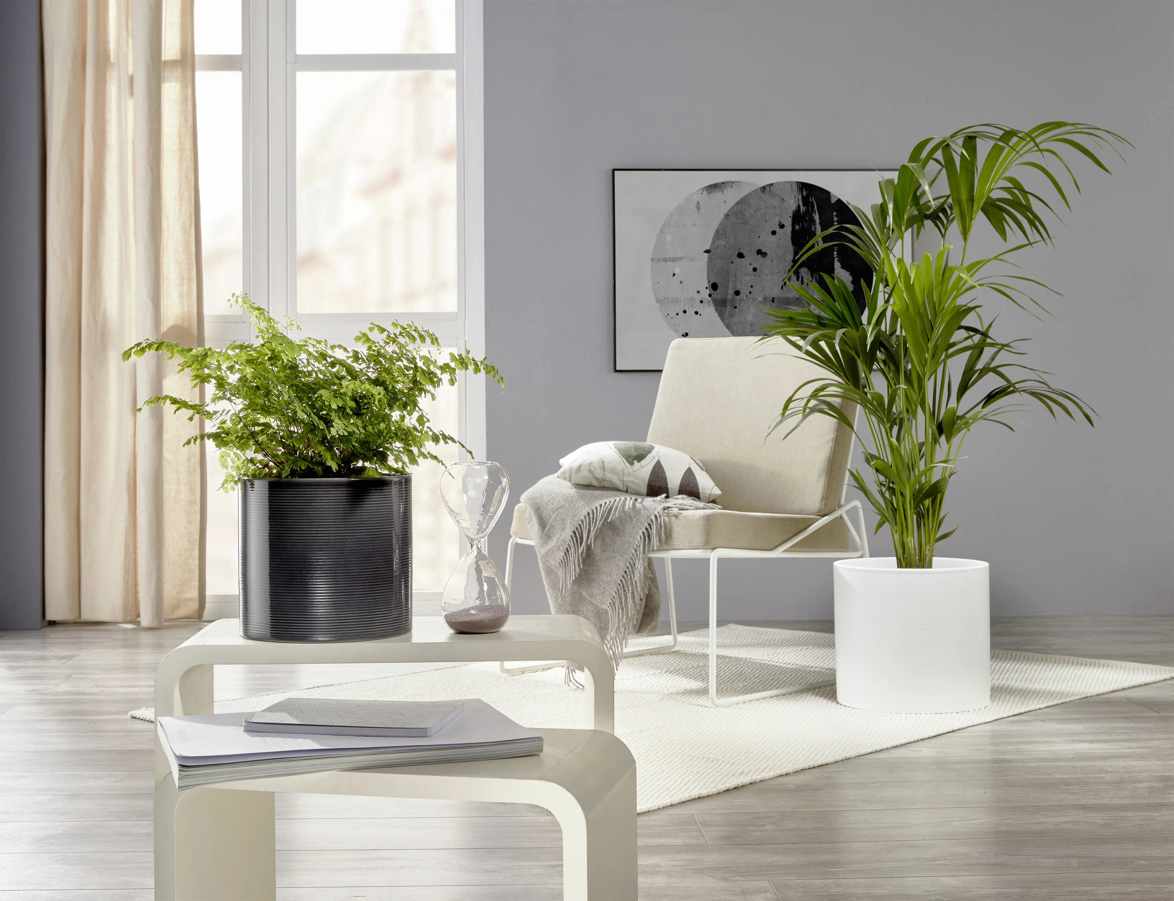 Scheurich Übertopf Serie 828 Ø 28 x 25 cm panna