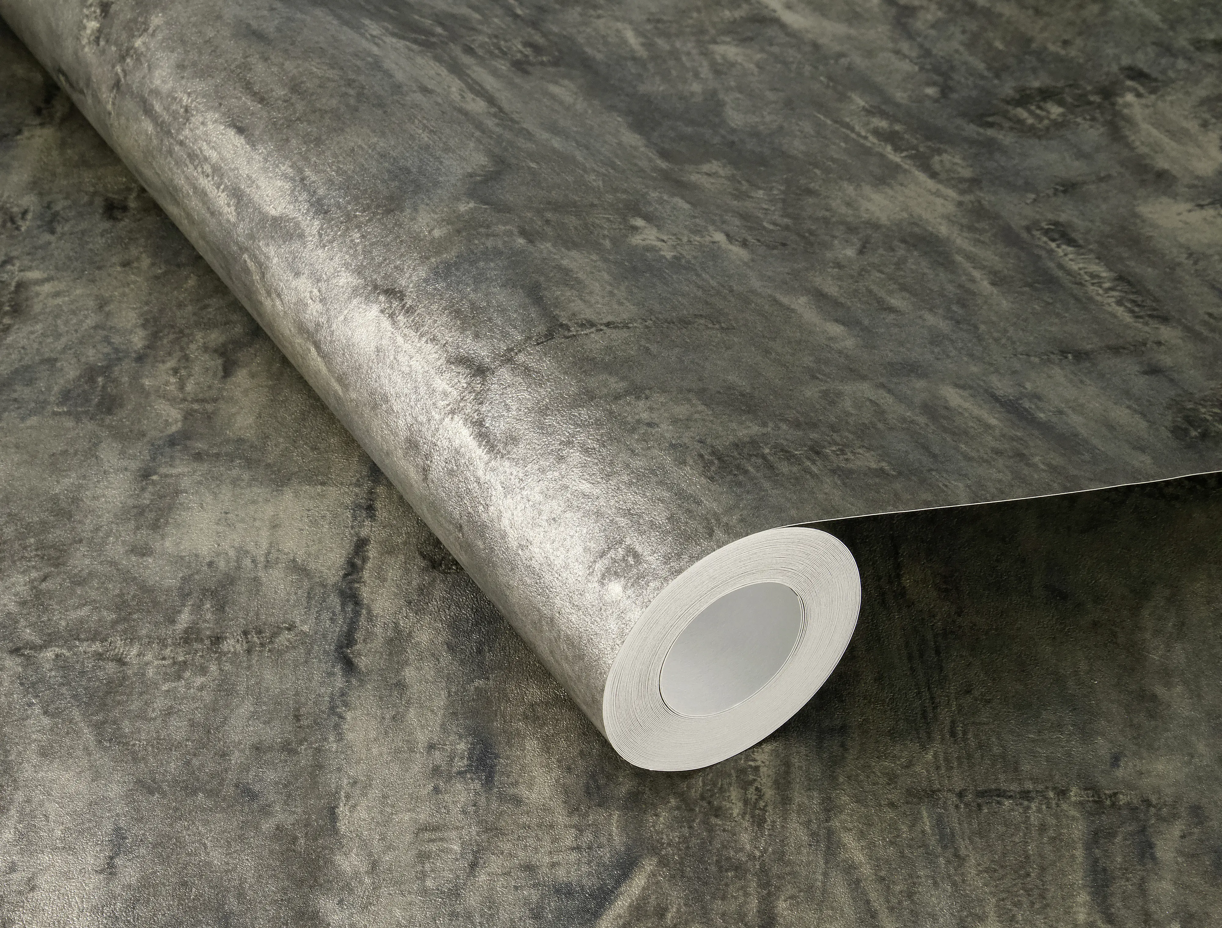 Rasch Vliestapete 499742 Schwarz-Anthrazit Muster & Motive 10,05 m x 0,53 m