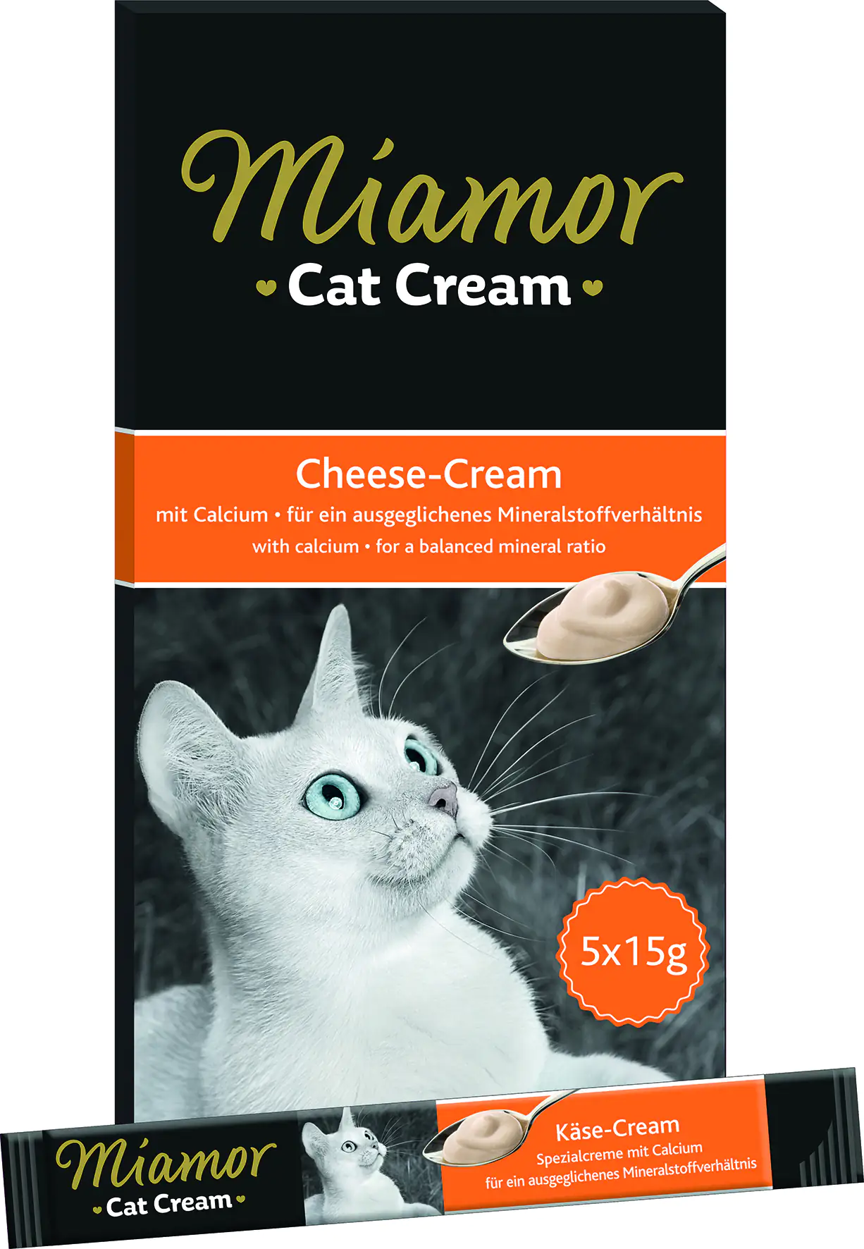 Miamor Cat Snack Käse-Cream 5x15g 5x15g Miamor Cat Snack Käse-Cream 5x15g 5x15g