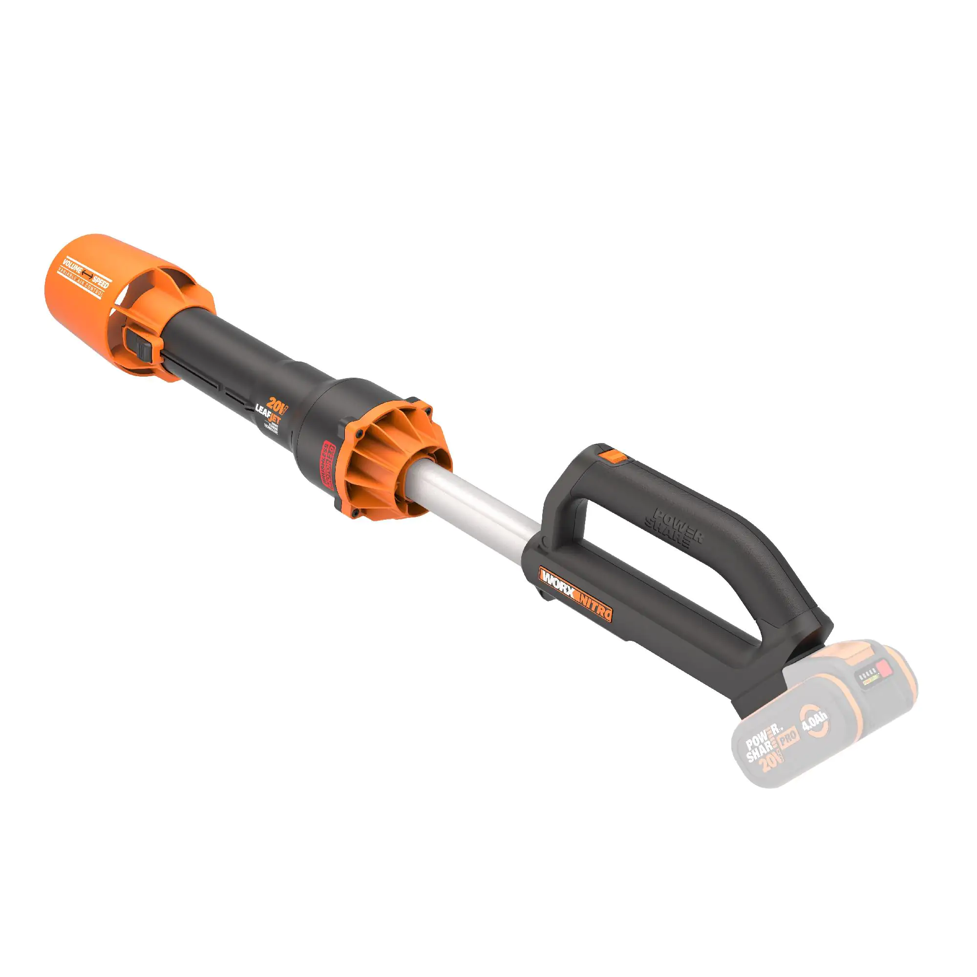 Worx Akku-Laubbläser Turbine WP544E Aktions-Set inkl. gratis 2. Akku Worx Akku-Laubbläser Turbine WP544E Aktions-Set inkl. gratis 2. Akku