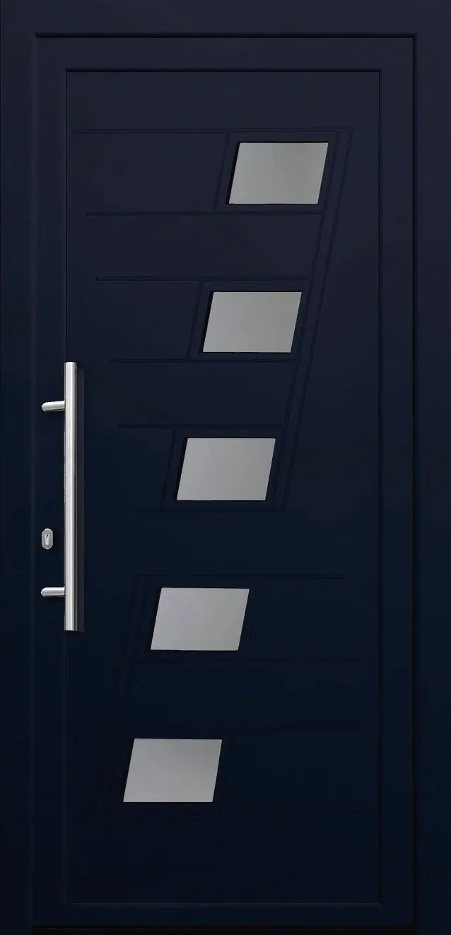 Panto Haustür Modell K043 DIN links anthrazit 100 x 200 cm