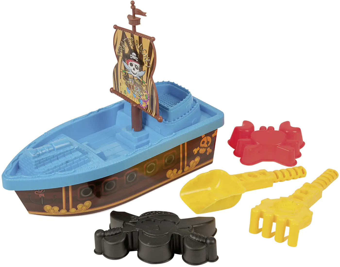 Piratenboot 5teilig