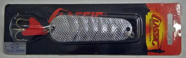 Classic Kunstköder Blinker Wave silber 29g silber/29g/12cm