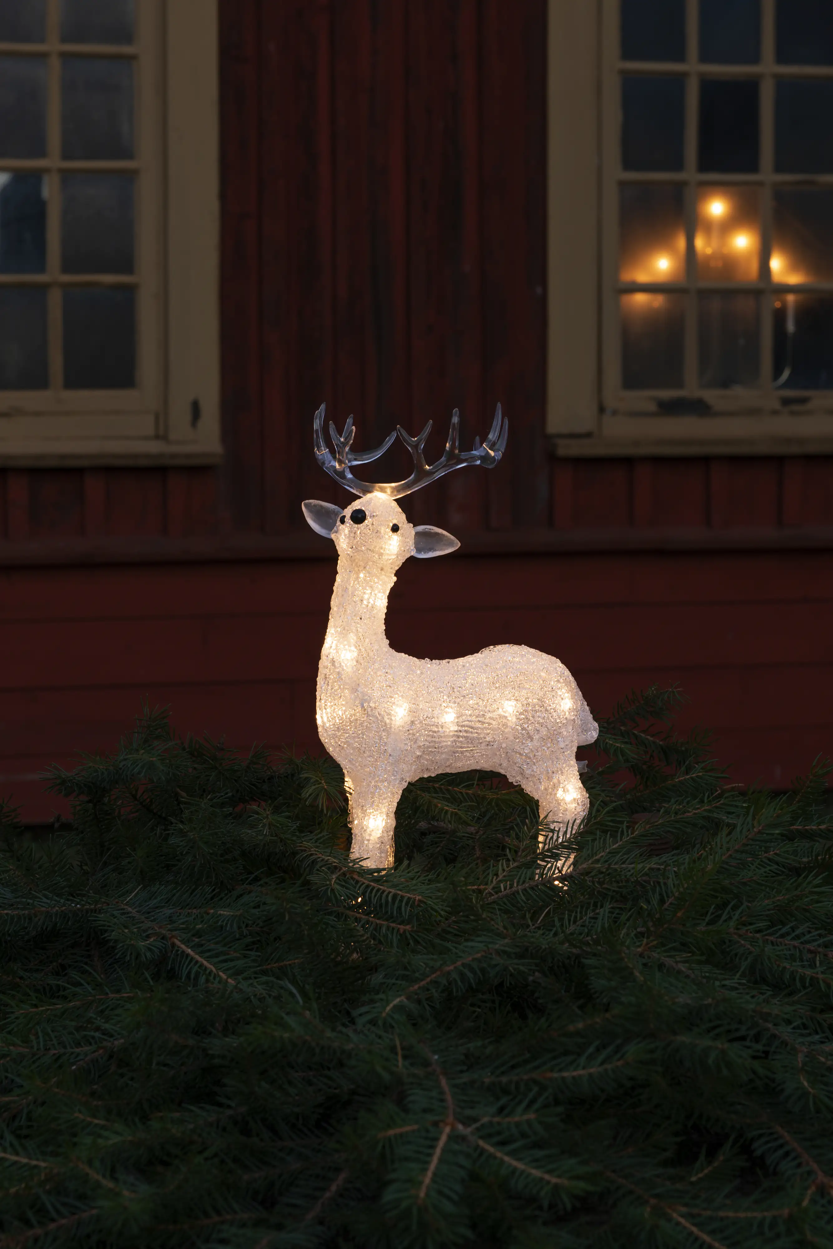 Konstsmide LED Acryl Rentier 24 warm weiße Dioden