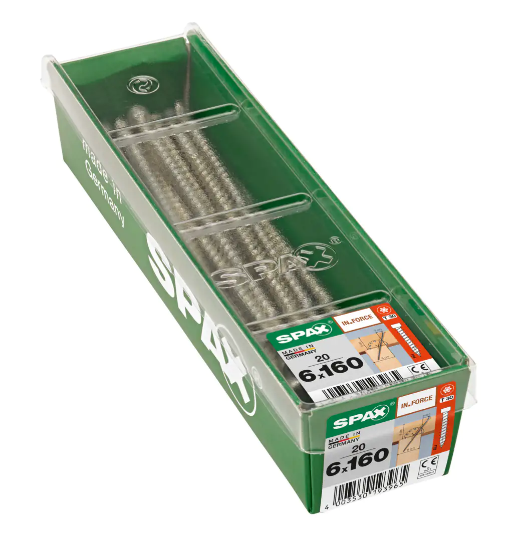 Spax Holzbauschrauben 6.0 x 160 mm TX 30 - 10 Stk.