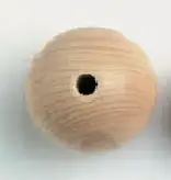 Glorex Rohholzkugel 40 mm 3 Stück