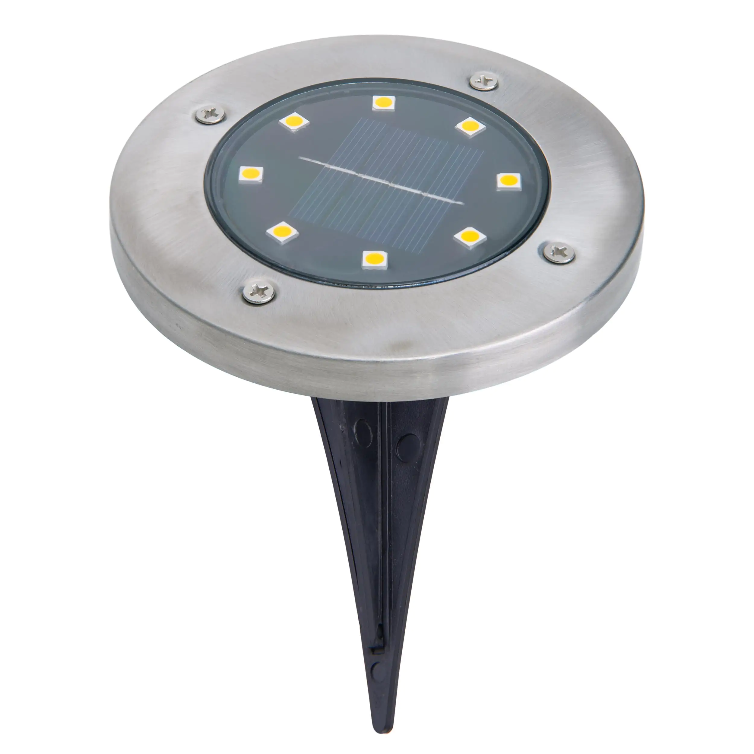 Light & More Solar Bodenspieß 4er Set silber Light & More Solar Bodenspieß 4er Set silber